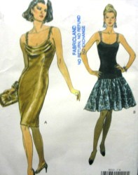 8213 EZ FIT STRAPPY ST-DROP WAIST FLARE DRESS PATTERN 6-10
